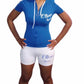 E'Marie Apparel Short Sleeve Hoodie Set