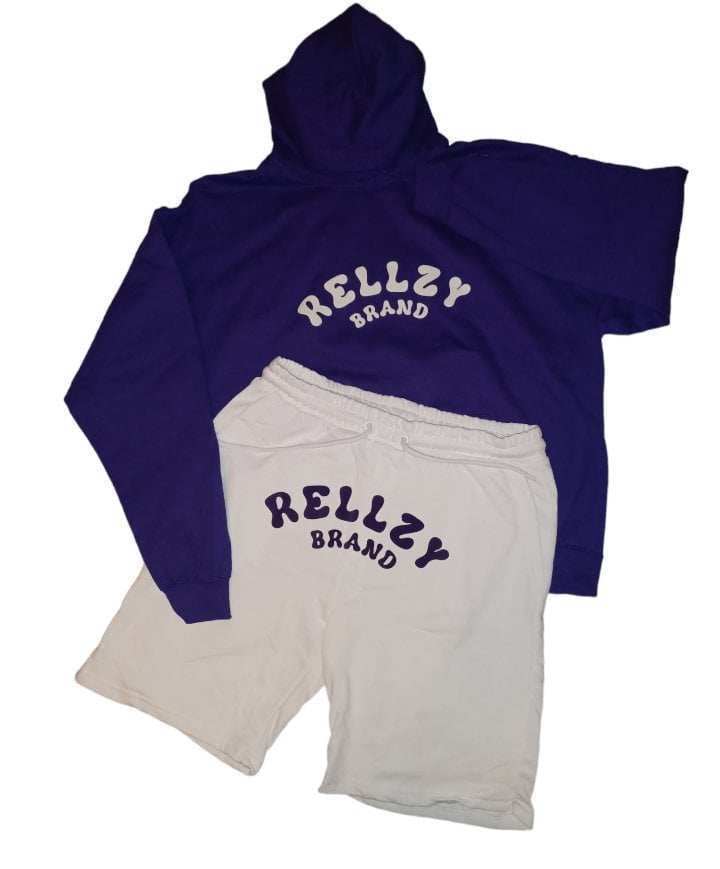 Rellzy Brand Hoodie Joggers Short Set