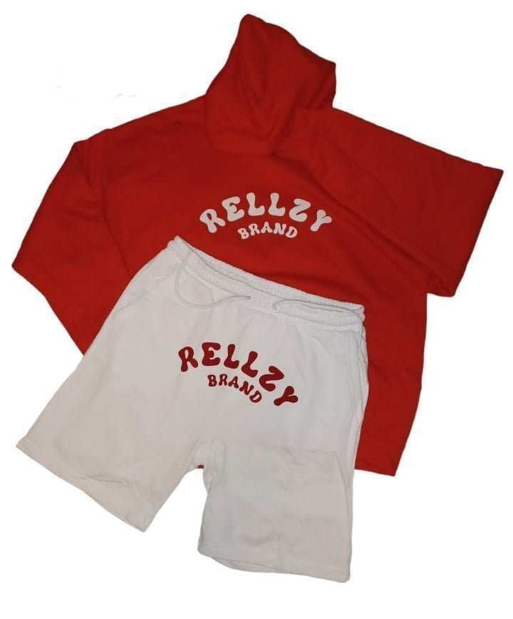 Rellzy Brand Hoodie Joggers Short Set