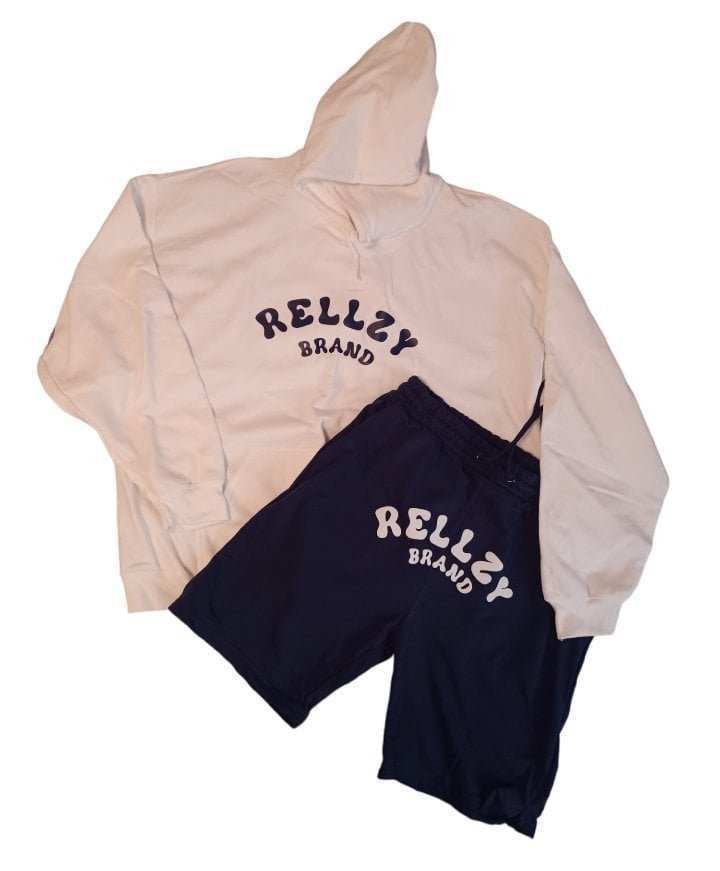 Rellzy Brand Hoodie Joggers Short Set