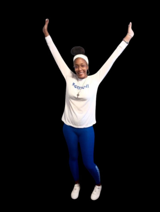 MUGZYFUZZY 2PC LONG SLEEVE ATHLETIC WEAR YOGA SET